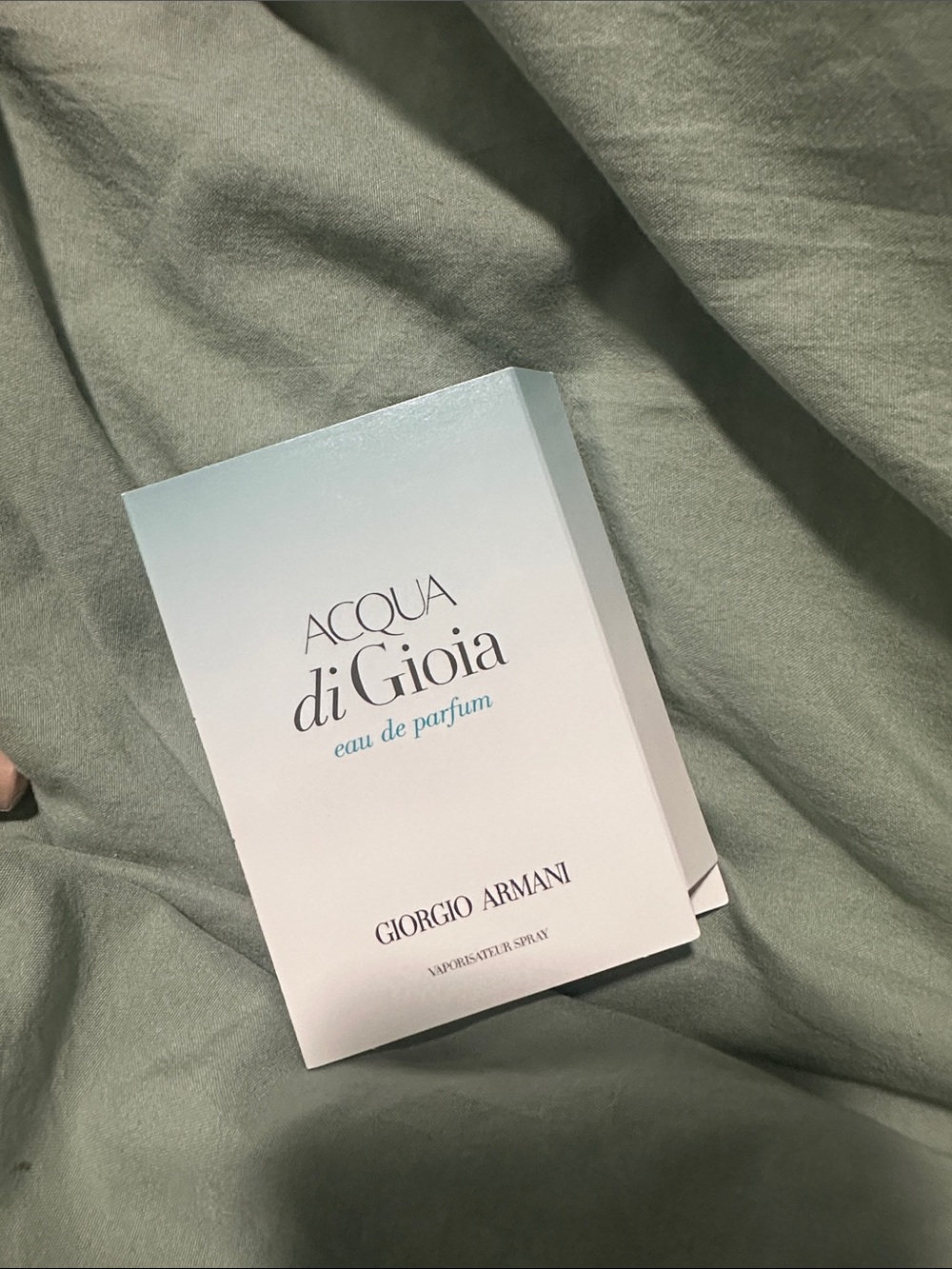 4/15 Giorgio Armani acqua di gioia sample